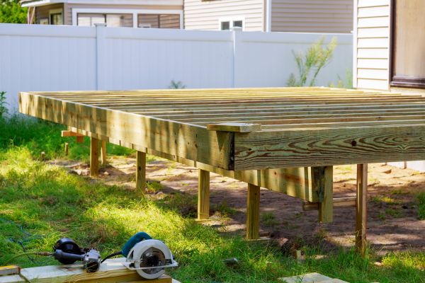 Elevated Deck Installation in Puyallup