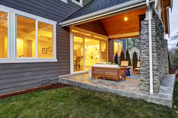 Back Porch Construction in Puyallup