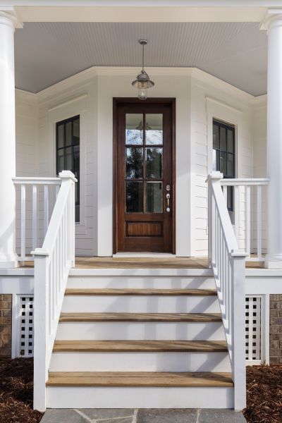 Stoop Railing Installation in Puyallup