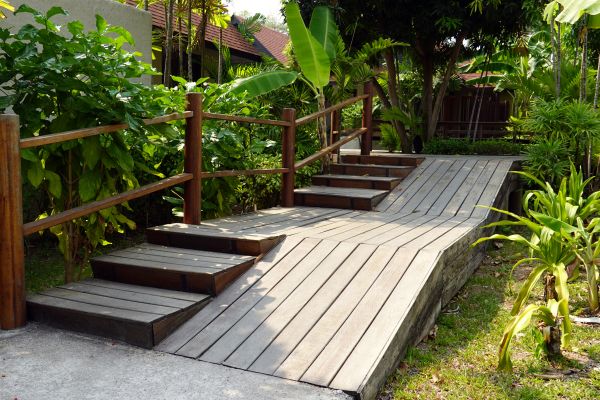 Wood Ramp Installation in Puyallup
