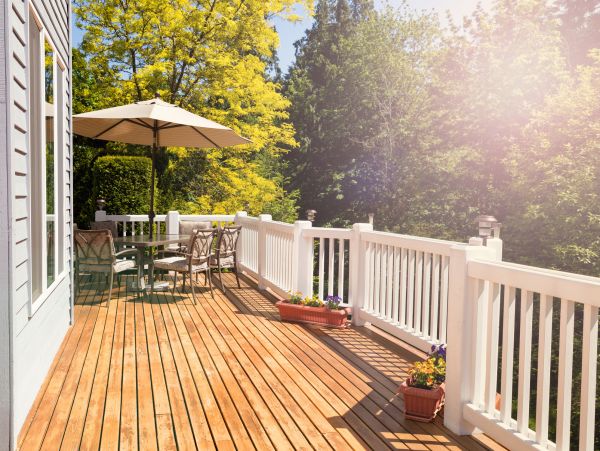 Cedar Deck Installation in Puyallup